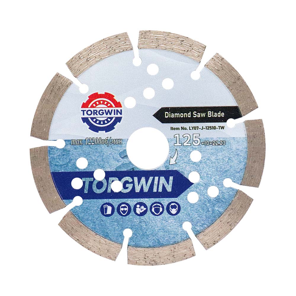 125 mm segmentovaná diamantová pila pro beton 125 mm segmentovaná diamantová pila pro beton