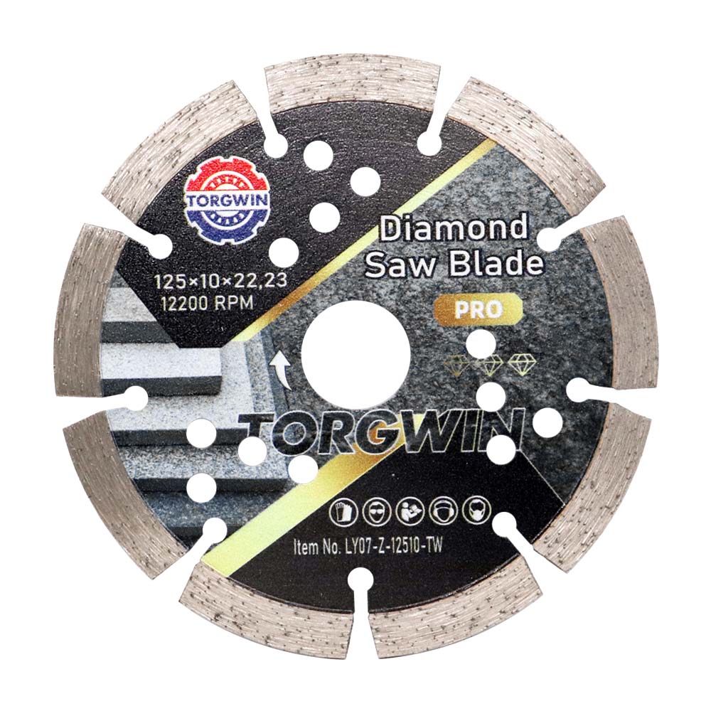 125 mm segmentovaná diamantová pila pro řezání mramoru